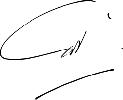 Mohammad Zāhir Shāh محمد ظاهر شاه's signature