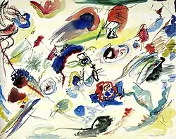 Untitled First Abstract Watercolor, 1910–1913, Centre Pompidou, Paris[19]