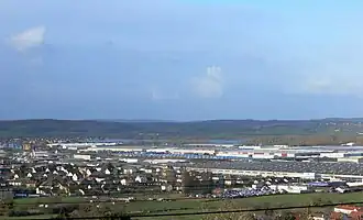 The Peugeot factories in Vesoul