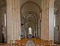 Interior of the abbey church