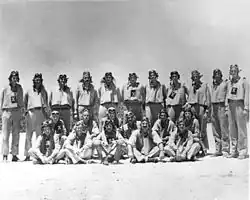 Photo from May 1942 showing the officers from VMSB-241.