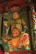 The Vaisravana at the Hall of Four Heavenly Kings.