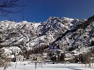 Valjouffrey in winter