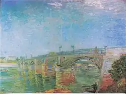 The Seine Bridge at Asnières Summer, 1887 Private collection (F240)