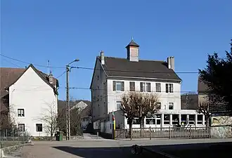 Town hall and school