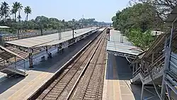 Vangaon Station platforms from station FoB