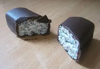 Syrok - cottage cheese with chocolate glazing
