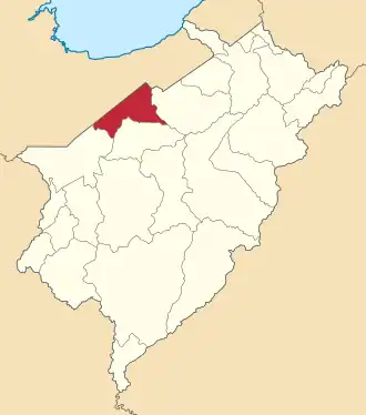 Location in Mérida