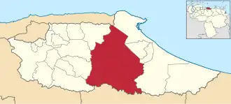 Location in Miranda