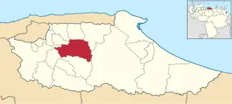 Location in Miranda