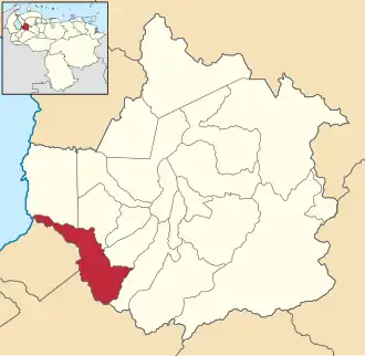 Location in Trujillo
