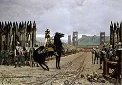 Vercingetorix surrendering to Caesar, 1892