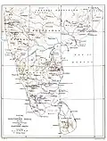 1932 map of Malabar Coast