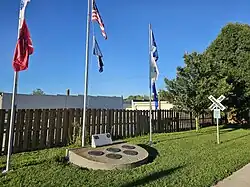 Veteran's Memorial on Sweetser Switch Trail