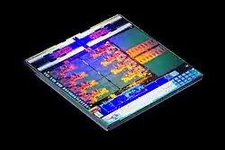 Die shot of the CHA Processor