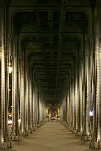 Colonnade of the viaduct