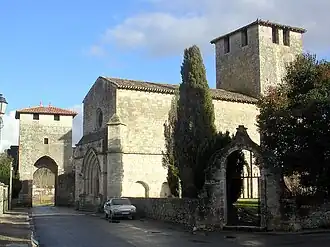 The church in Vianne