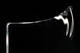 Image 35Vibrating glass beam at Euler–Bernoulli beam theory, by Ben pcc (from Wikipedia:Featured pictures/Sciences/Others)