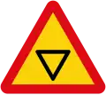Give way ahead