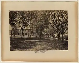 View in Arsenal Yard, general view