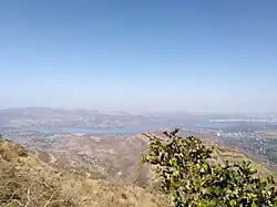 View of Khadakwasla Dam from Sinhagad