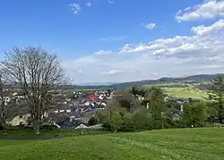 View of Llandeilo from Penlan Park