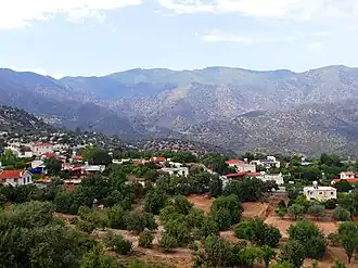 View of Mathikoloni Village Limassol Cyprus