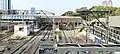 A Northward view of Parel railway station from Elphinstone Rd. Bridge