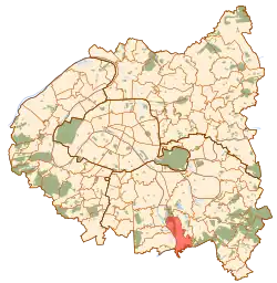 Paris and inner ring departments