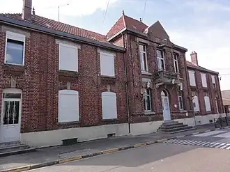 The town hall of Villeret