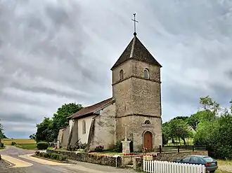 The church in Villers-Bouton