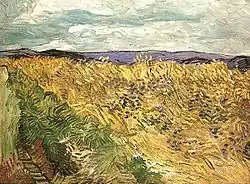 Vincent van Gogh, Wheat Field with Cornflowers, 1890