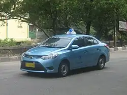 Toyota Limo taxi (NCP150, Indonesia)