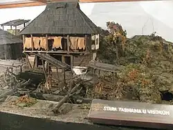 Visoko traditional Bosnian building for processing of leather