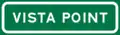 Vista Point sign