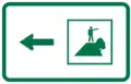 Direction to Vista Point