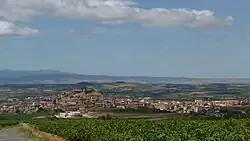 Skyline of San Vicente de la Sonsierra