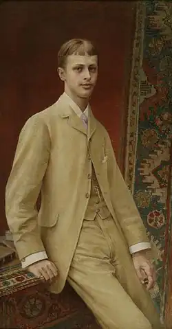 Hugo Vasilij Hoyos, Vlaho Bukovac, 1895