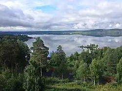 image of a lake near Vilhelmina