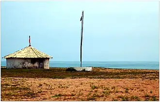 Vodun temple on the Slave Route near The Door of No Return, Ouidah on the Benin coast
