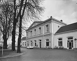 Meppel railway station; January 1974.