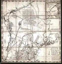 Map, 1756
