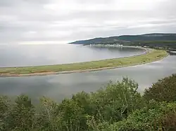 View from the lighthouse of Sainte-Madeleine-de-la-Rivière-Madeleine