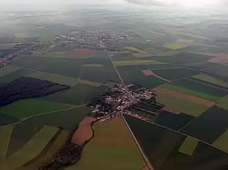 An aerial view of Thieuloy-Saint-Antoine