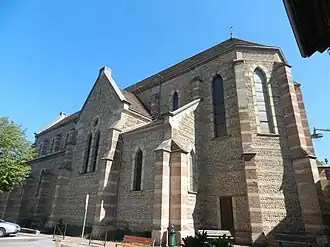 The church of Saint-Étienne-de-Saint-Geoirs