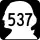 State Route 537 marker