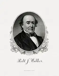 WALKER, Robert J-Treasury (BEP engraved portrait)