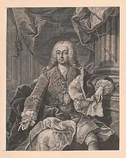 Portrait of Prince Heinrich Joseph Johann von Auersperg