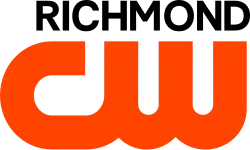The CW network logo in orange with black lettering "Richmond" above