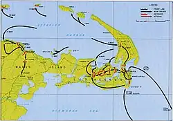 Map Admiralty Islands operations, February 29 to May 30, 1944